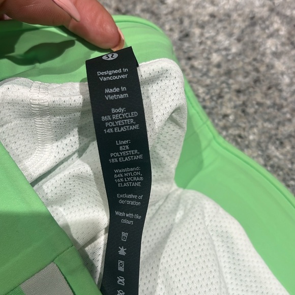 LULULEMON FAST & FREE SHORT 6” lined - Picture 8 of 9